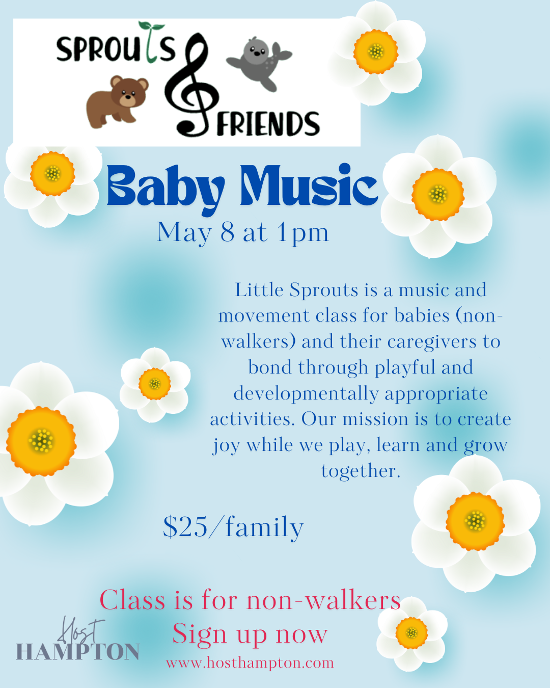 Baby music class