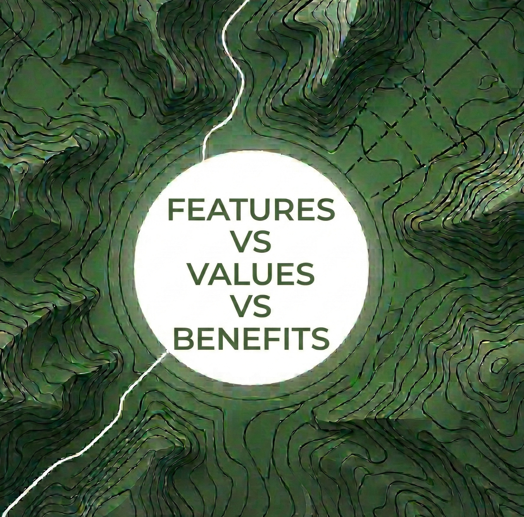 Features v values v benefits.