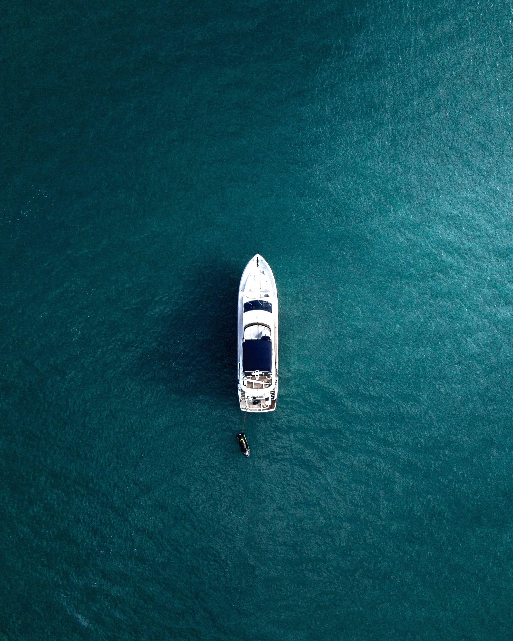 Boat in ocean