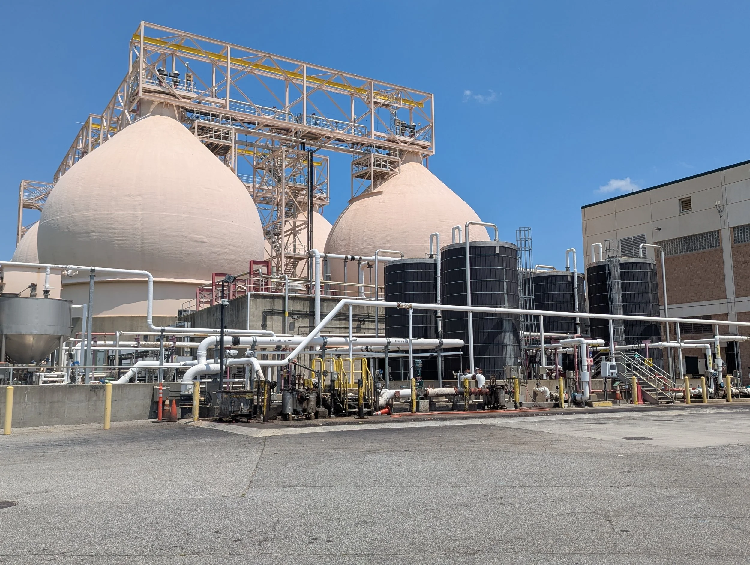 Wastewater Plant Anaerobic Digesters