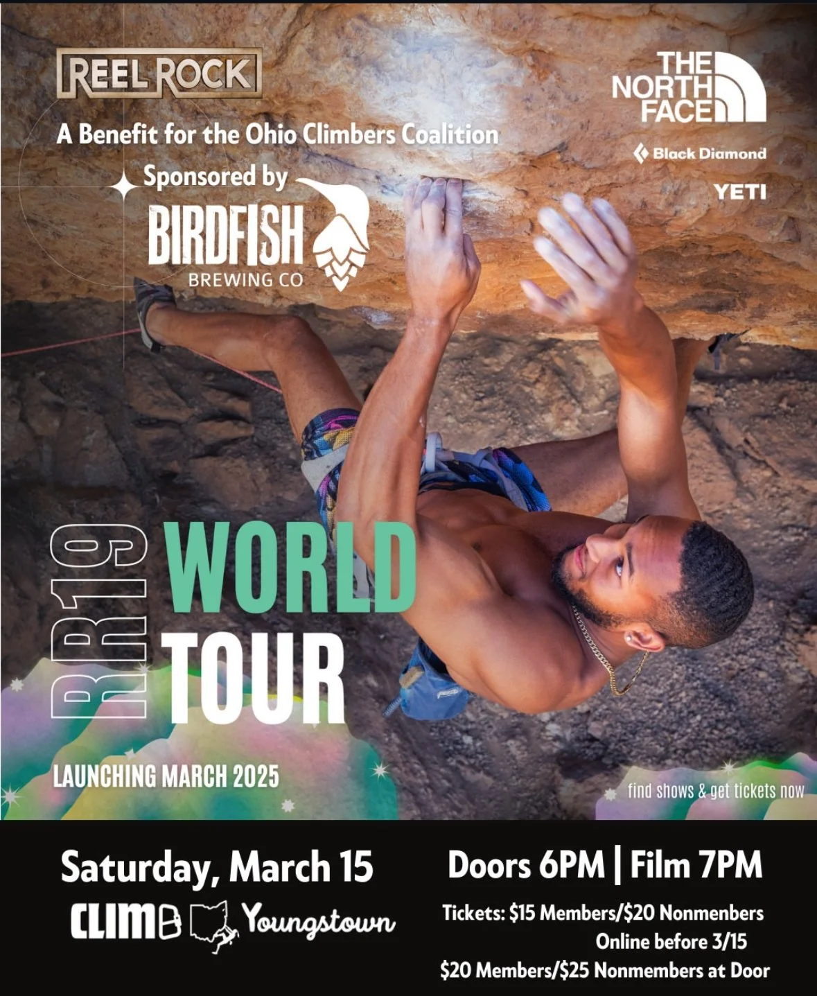 Reel Rock at Climb Youngstown