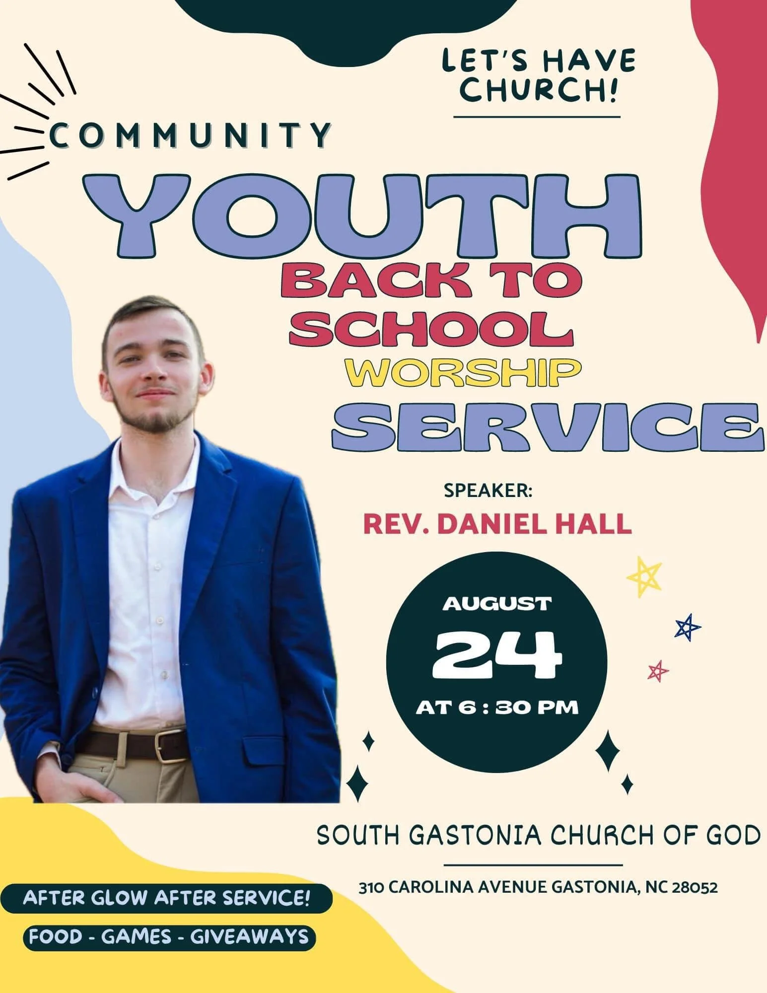 South Gastonia Church of God-youth service