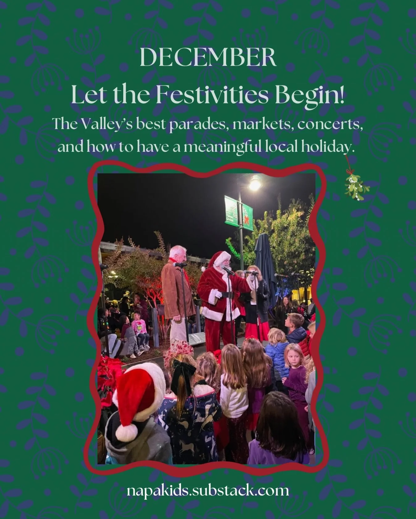 December is here! Napa Valley is overflowing with holiday twinkle!

We just dropped our December Guide, and it&rsquo;s packed with everything happening around the valley, plus ideas for savoring the season, and creating meaningful moments with your f