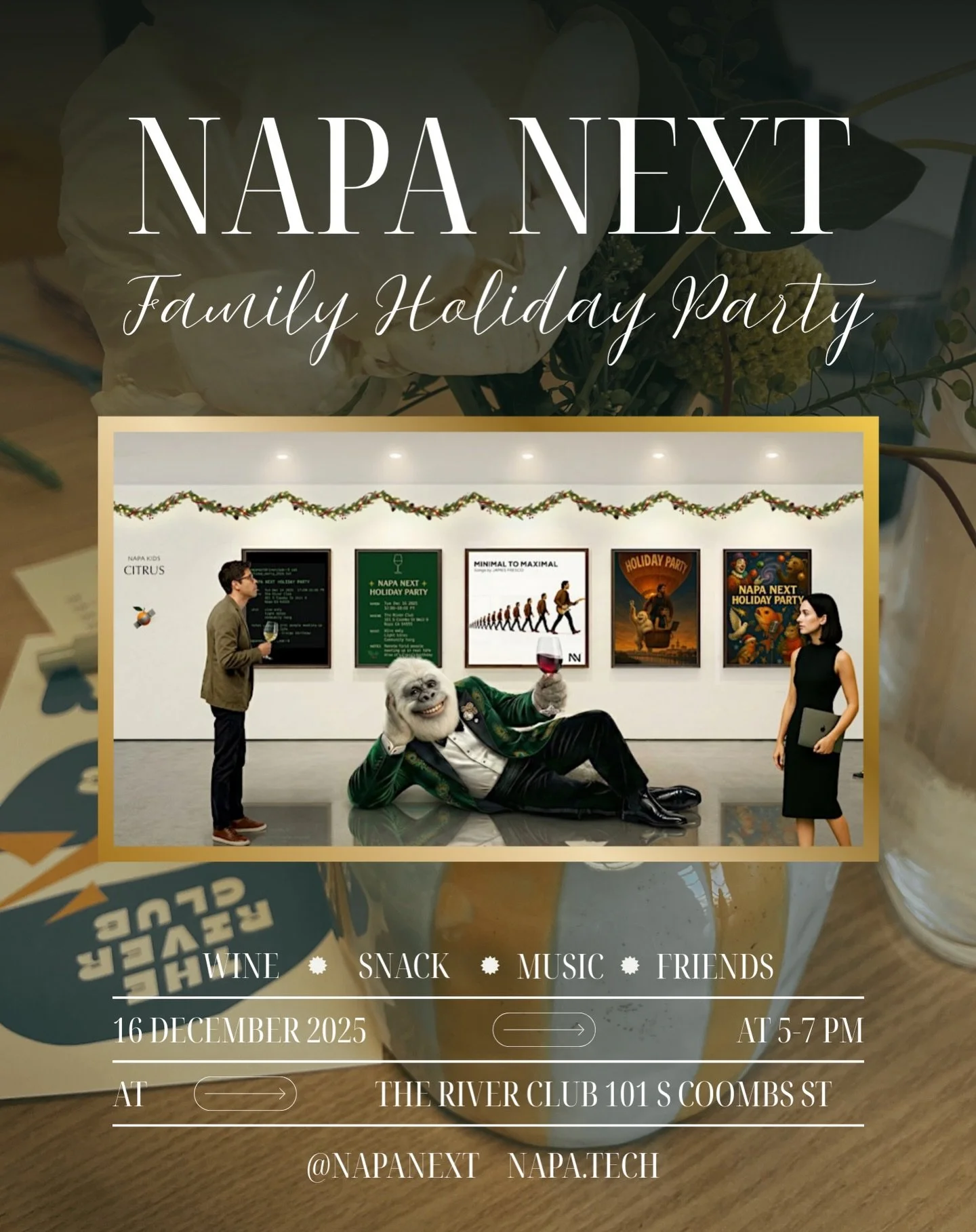 What started as a small Slack group for tech-curious locals has grown into Napa&rsquo;s leading innovation and startup community, bringing together founders, creatives, engineers, and anyone eager to share ideas. 

Now, they&rsquo;re celebrating the 