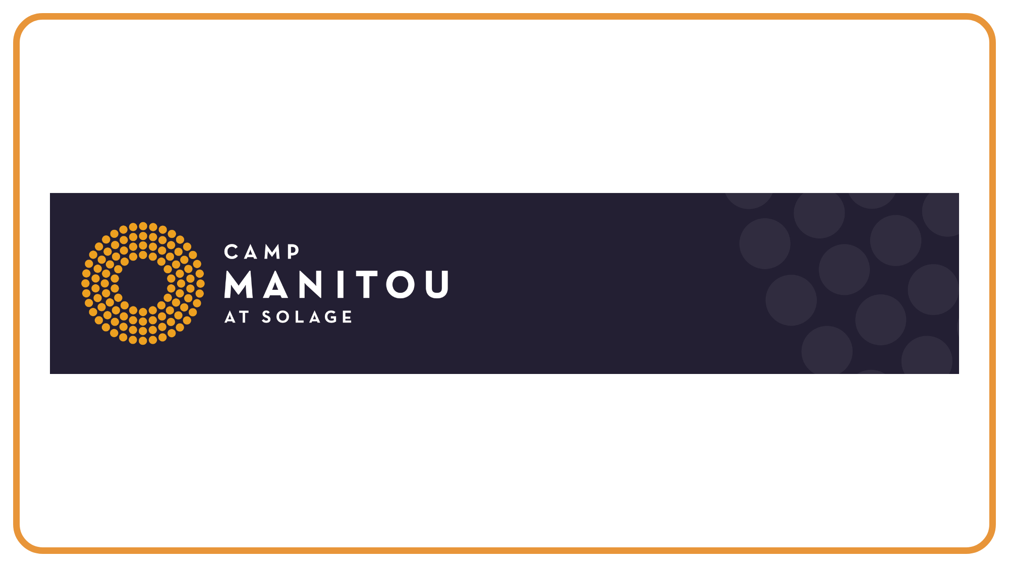 Camp Manitou at Solage