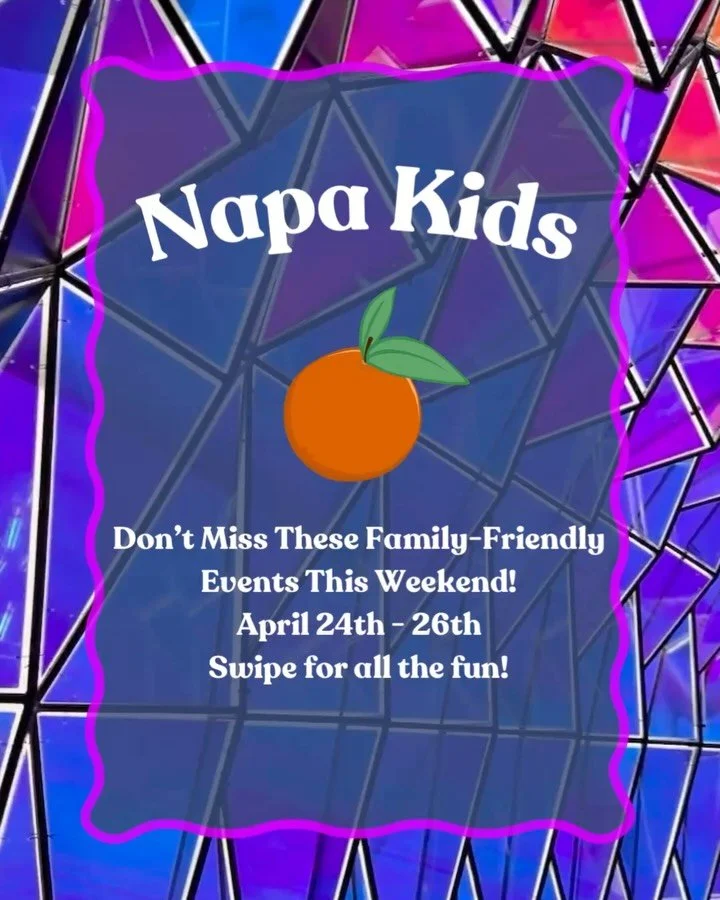 Your weekend plans = handled 🙌
We&rsquo;ve rounded up the best family-friendly events happening around Napa Valley!

✨ Featured Event: @blueoakschoolnapa&rsquo;s Spring Open House
A fun, hands-on way to explore both campuses, meet teachers, and see 
