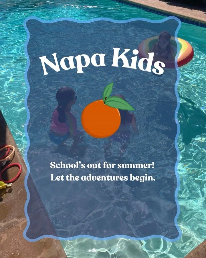 ☀️ Yay, Napa Kids parents!! We made it through the school year! 🎉
But now... the whole summer stretches out ahead of us. 😅
We&rsquo;re here to make summer planning easy breezy and remind you that the best memories are often the simplest ones. Slow 
