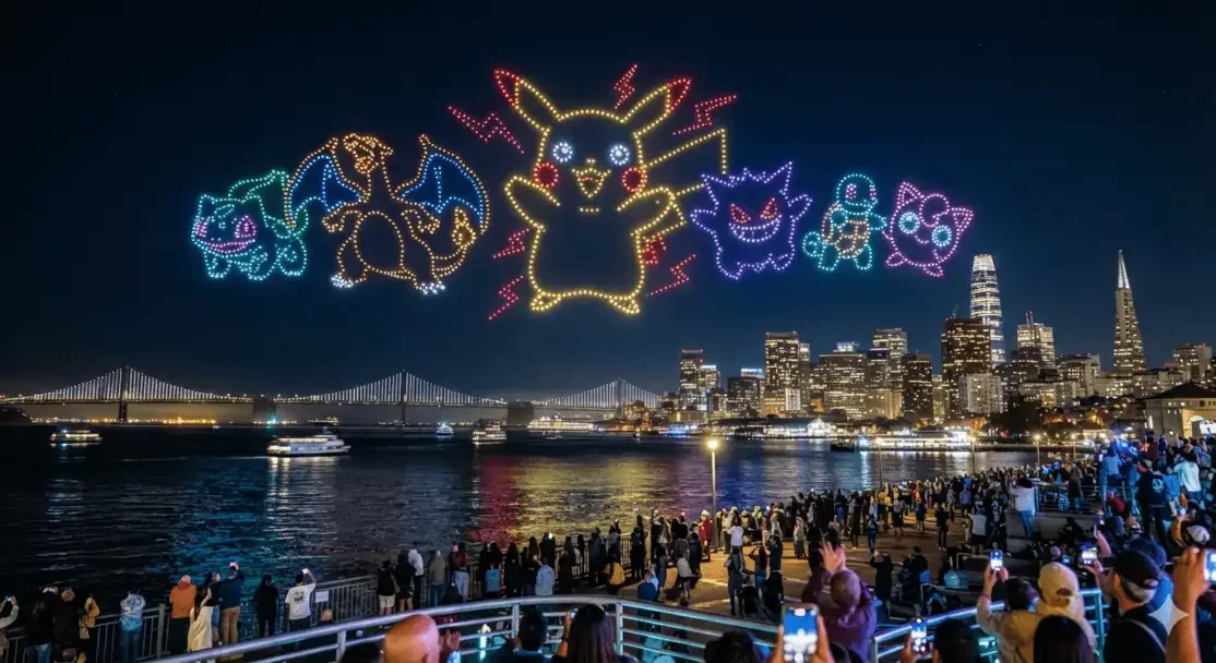 Pokémon Drone Shows (All Ages)