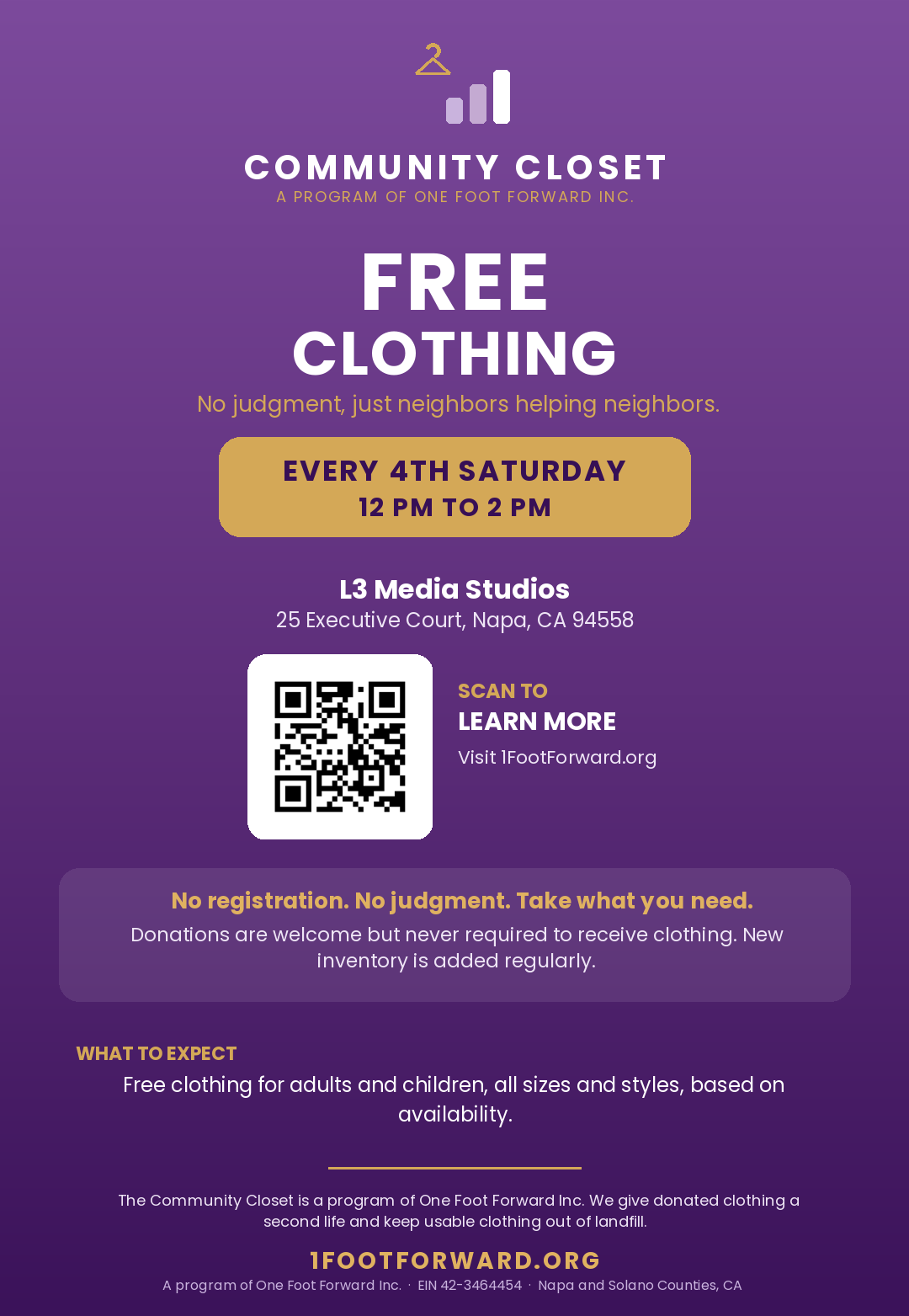 Community Closet (All Ages)