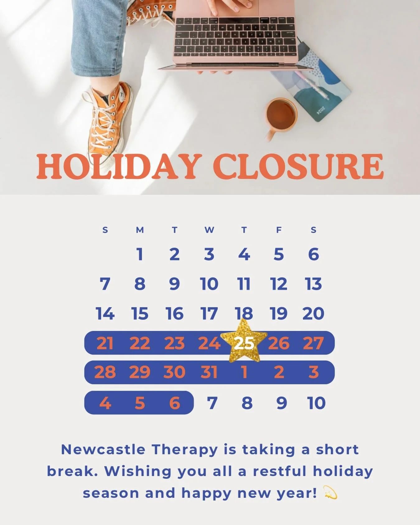 As the year winds down, we want to let you know about our upcoming holiday break 🎉 

Our last day in the office will be Friday, 19th December 2025, and we&rsquo;ll be taking a well-earned rest before returning on Wednesday, 7th January 2026. 

Chane