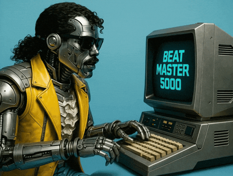 Sunglasses Robot GIF by Jukebox Saints.gif