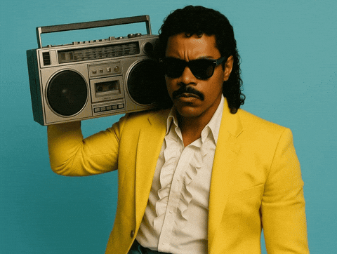 80S Bump It GIF by Jukebox Saints.gif