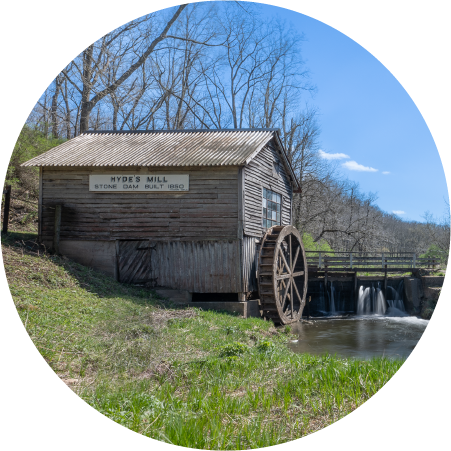 Hyde's Mill - Spring (100480-0014)