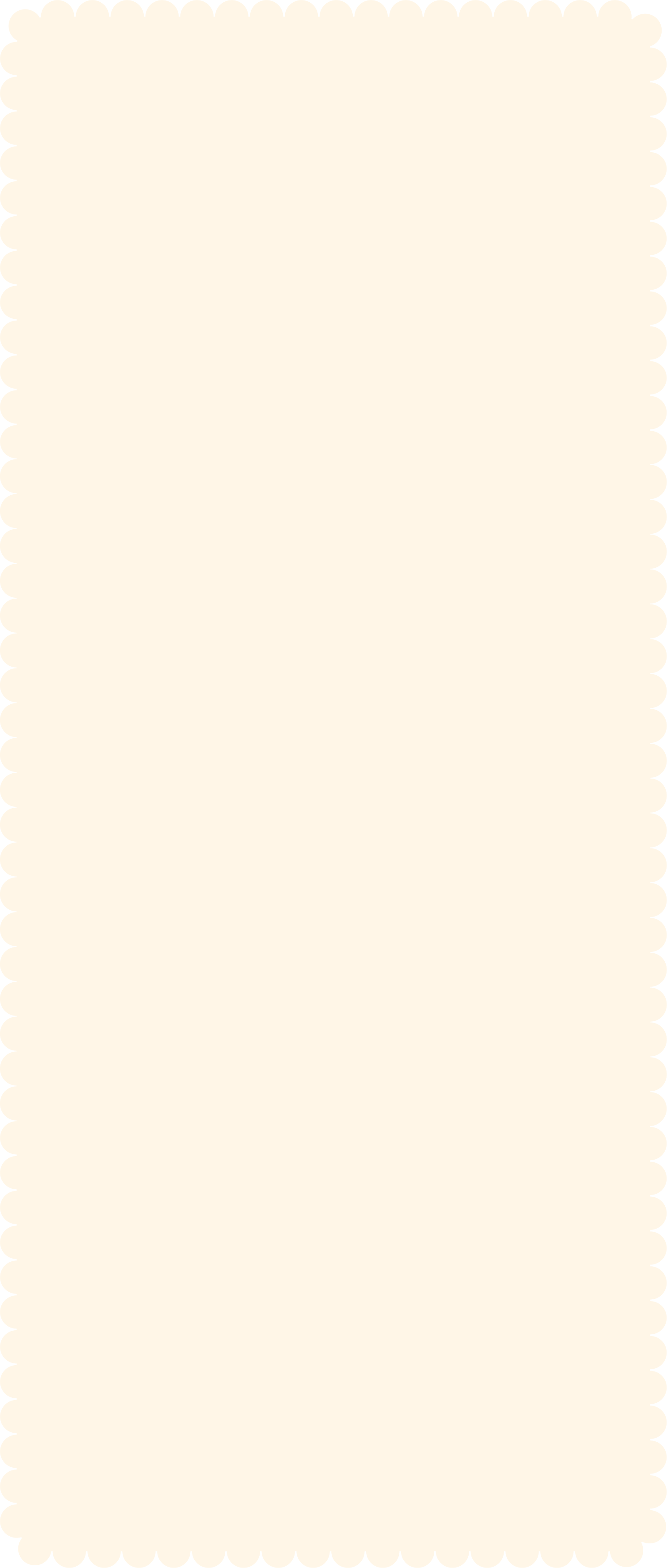 Blank vintage-style ticket with scalloped edges and no text or images.