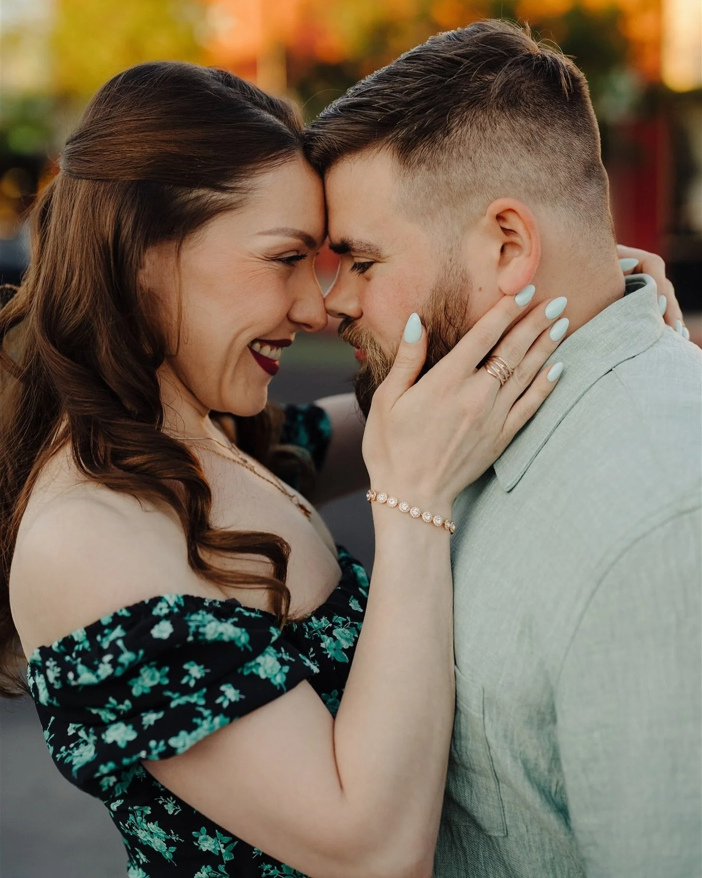 The countdown is on to Maryna &amp; Jacob&rsquo;s big day is on 🎉 No better way to get prepared than an engagement session in the arts district! #lasvegasweddingphotographer #vegasweddingphotographer #vegaselopementphotographer #lasvegaselopementpho