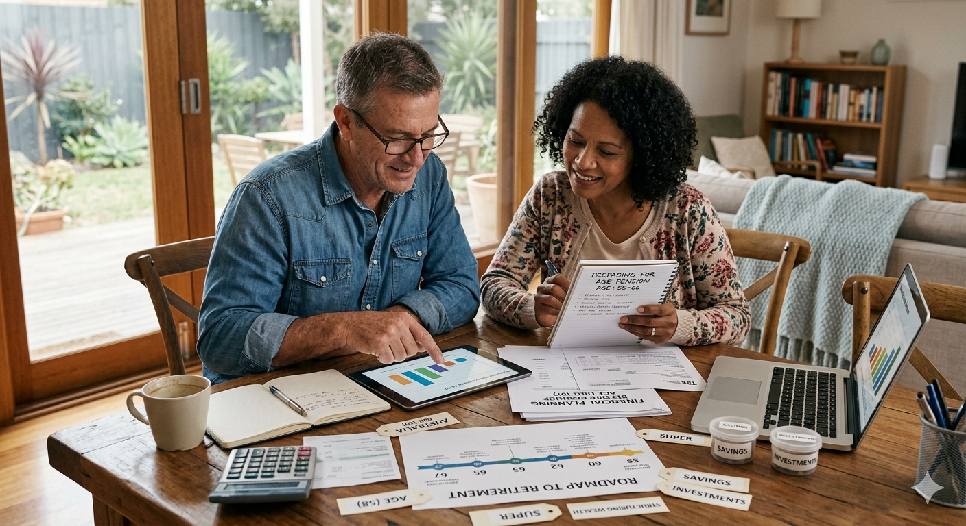How to Structure Your Finances Before Age Pension Age (Transition to Retirement Guide – Australia 2026)