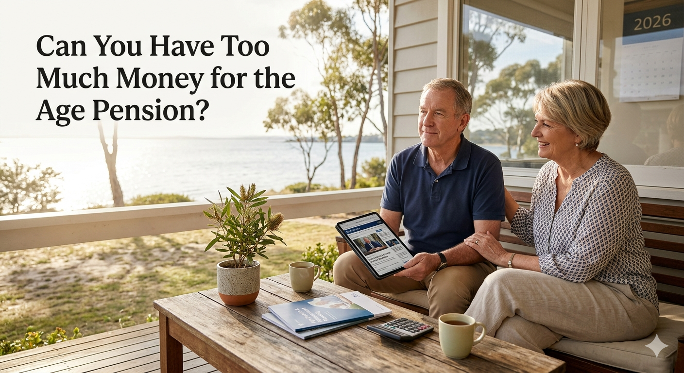 Can You Have Too Much Money for the Age Pension? (2026 Guide)