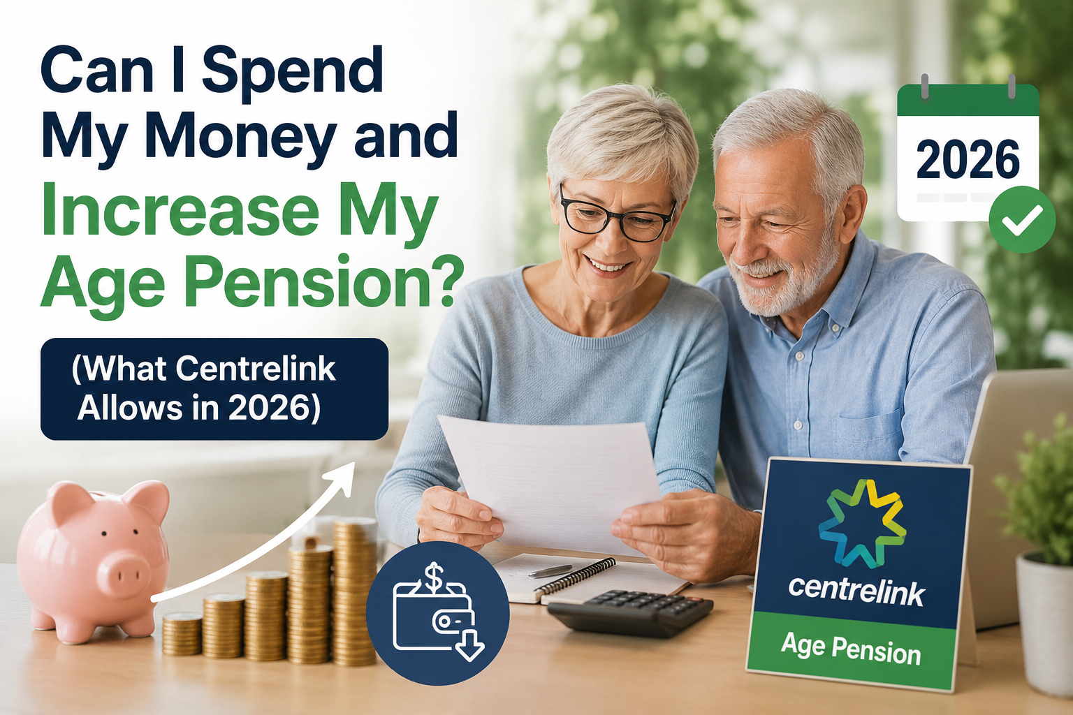 Can I Spend My Money and Increase My Age Pension? (What Centrelink Allows in 2026)