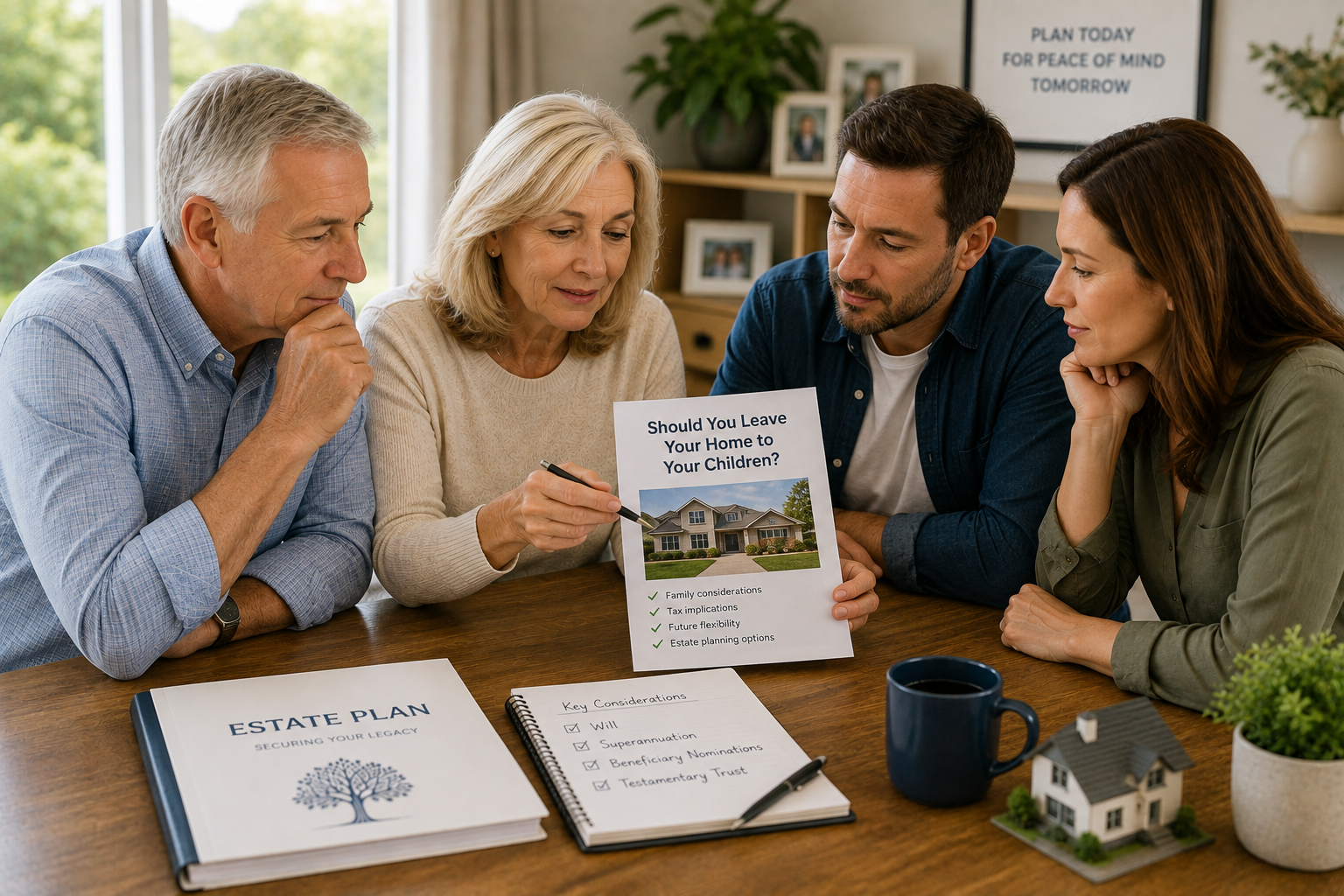 Should You Leave Your Home to Your Children? What Australian Retirees Should Consider (2026 Guide)