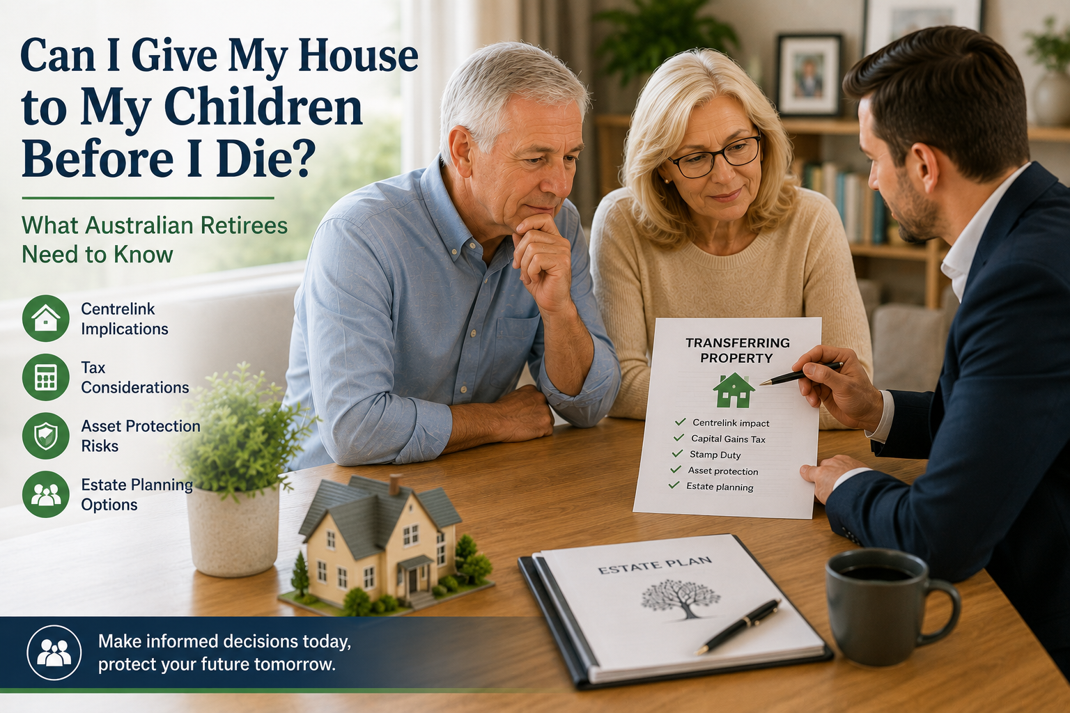 Can I Give My House to My Children Before I Die? What Australian Retirees Need to Know