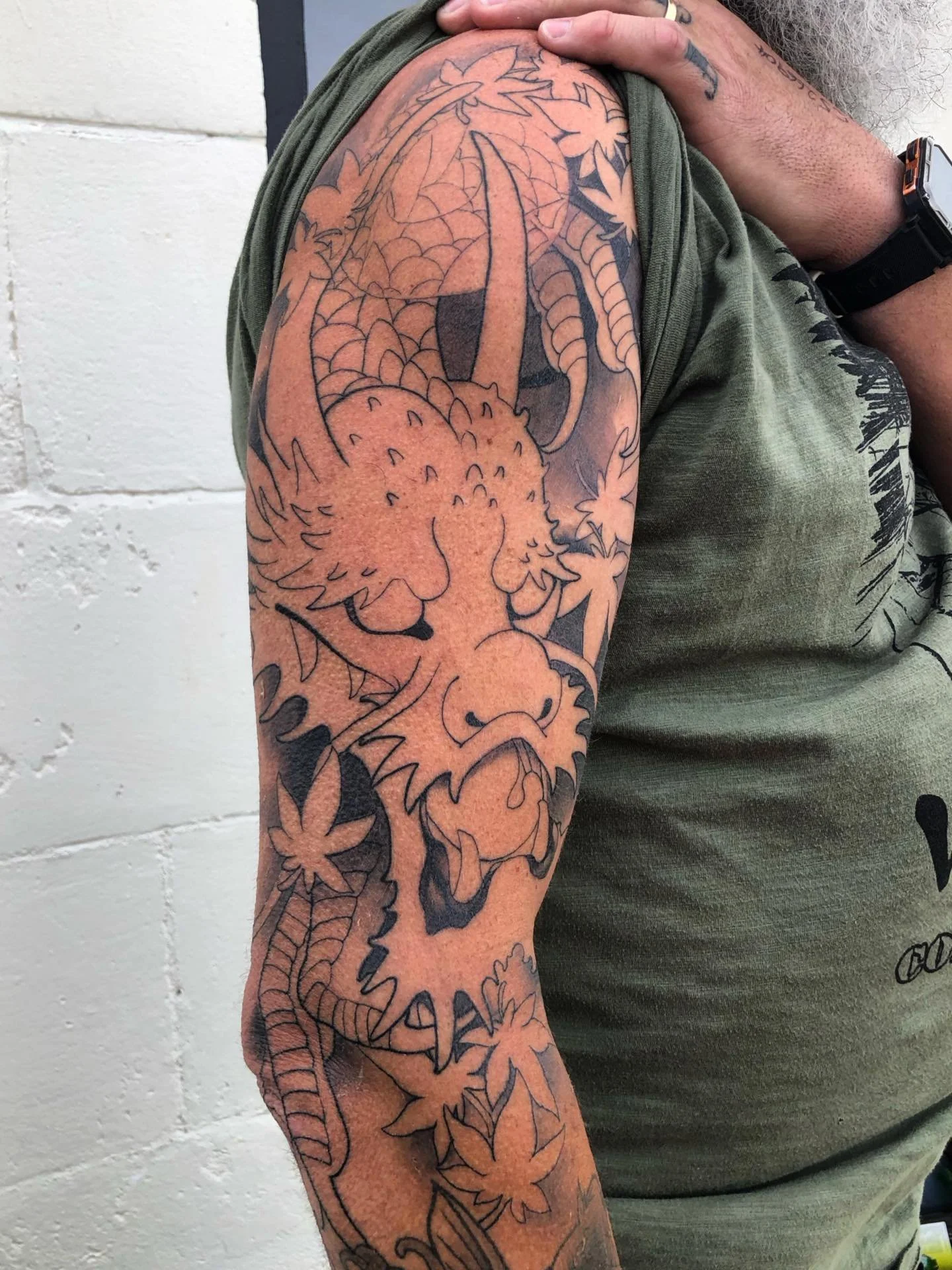 Another work in progress for  @az4mayor thanks bro 

#oamarutattoo #neojapanesetattoo #otagotattoo