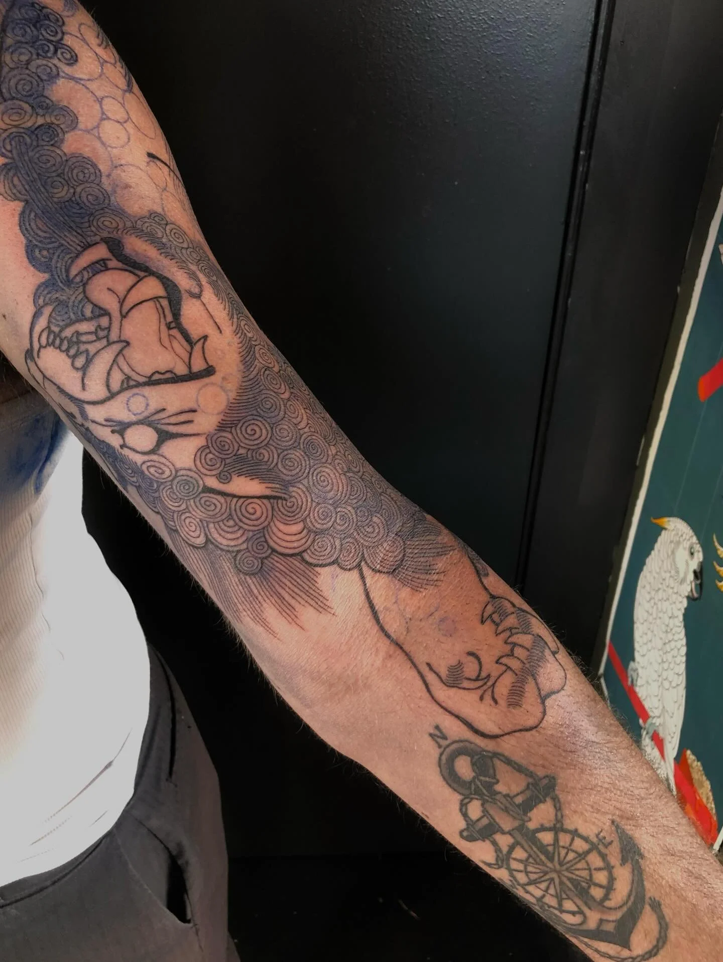 Couple of recent ones done at @1853tattoo 

#neojapanese #otago #oamarutattoo