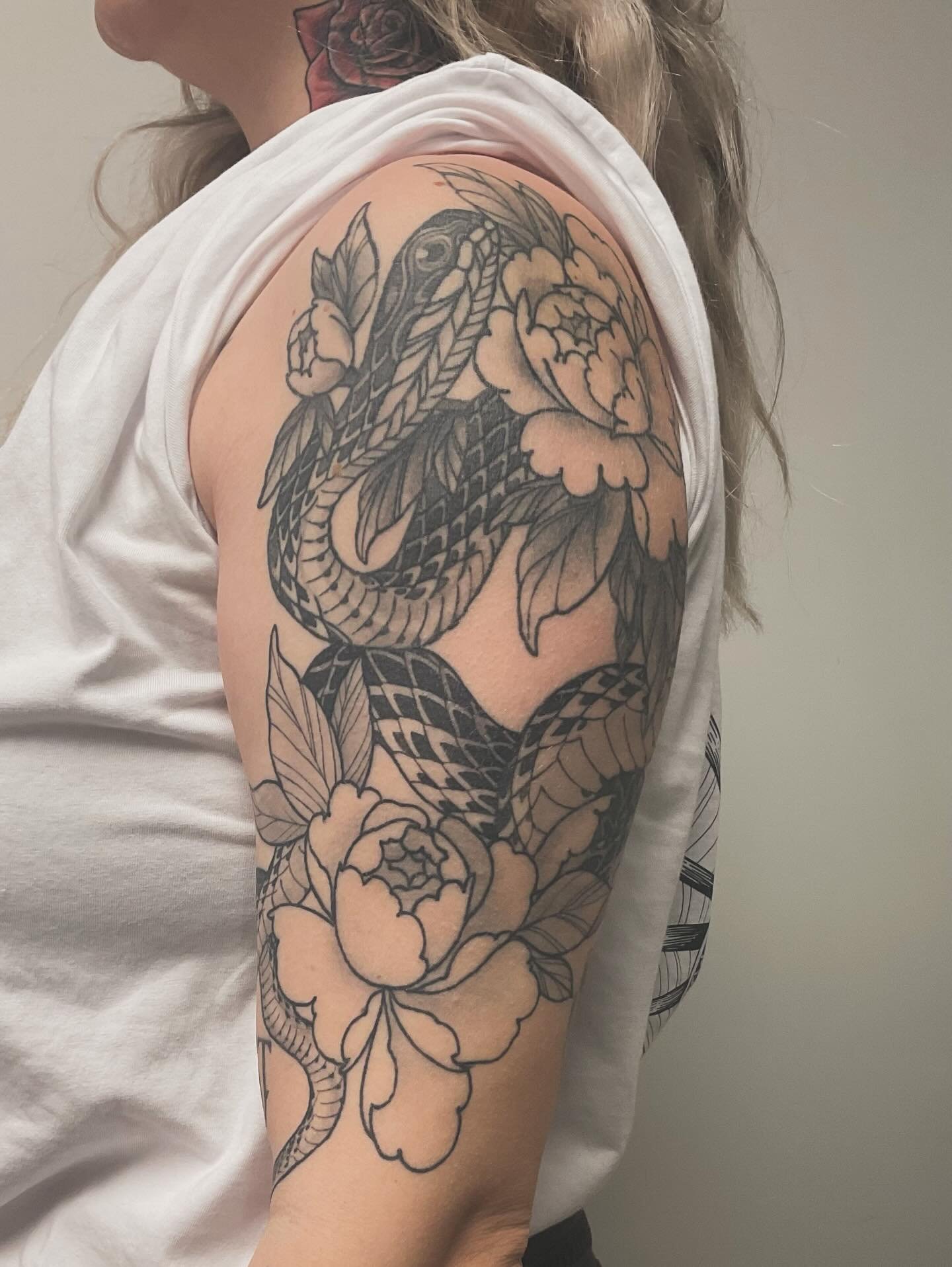 Healed Snake and fresh pit .Appointments available @1853tattoo 

#otagotattoo #oamarutattoo #dunedintattoo