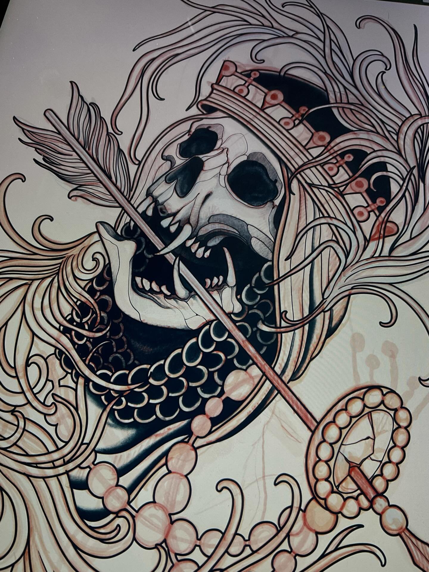 Dead king in progress 

#neotrad #neotraditionaltattoo #royal #drawing #oamarutattoo