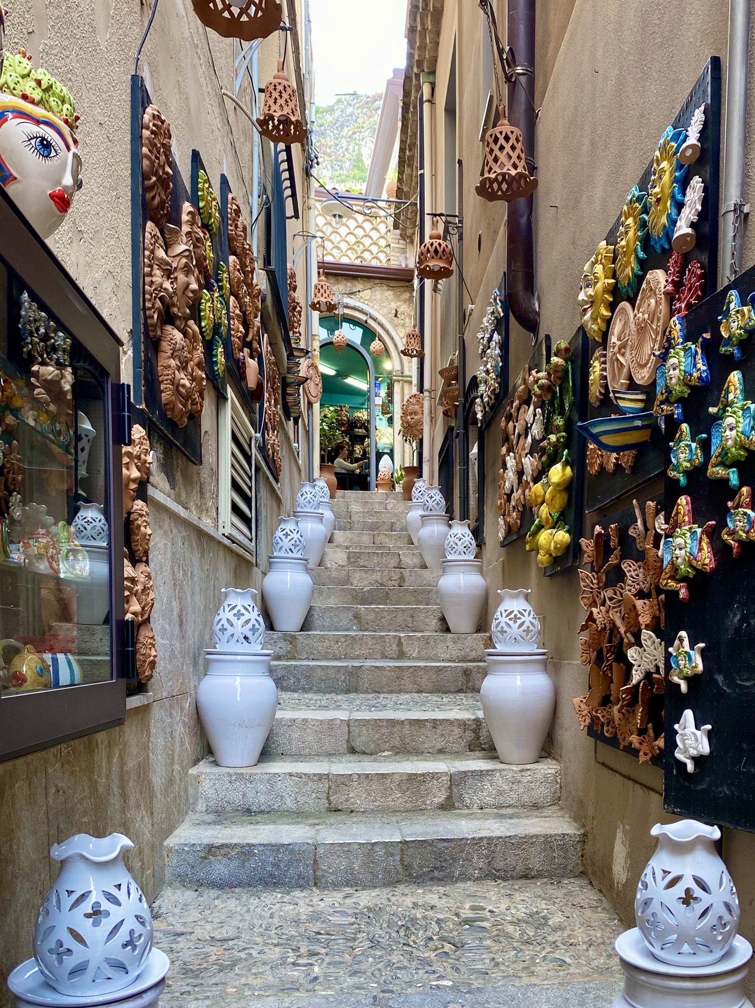 Taormina, Sicily, Staircases