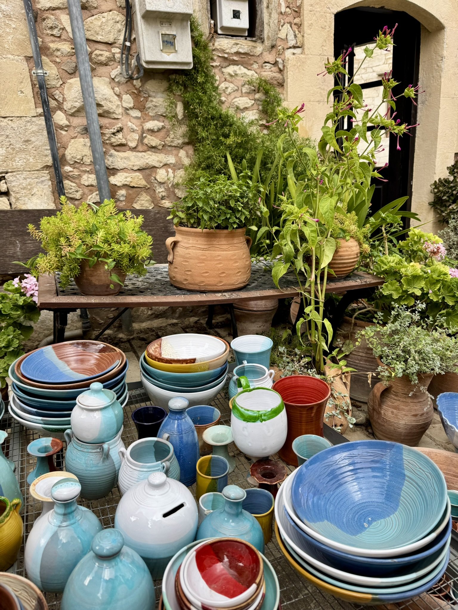 Pottery in Margarites, Crete