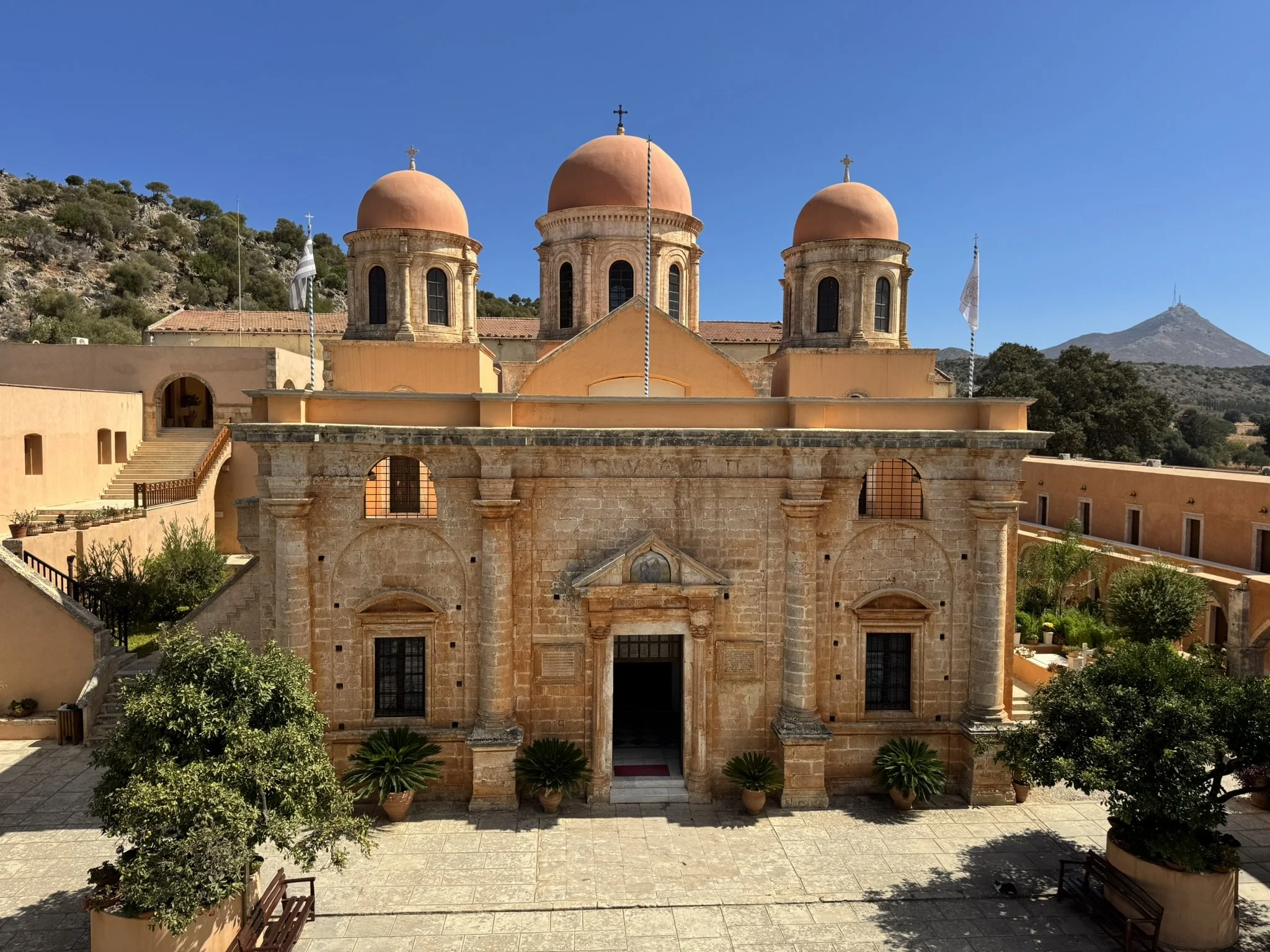 Monastery of Agia Triada, Crete, Greece