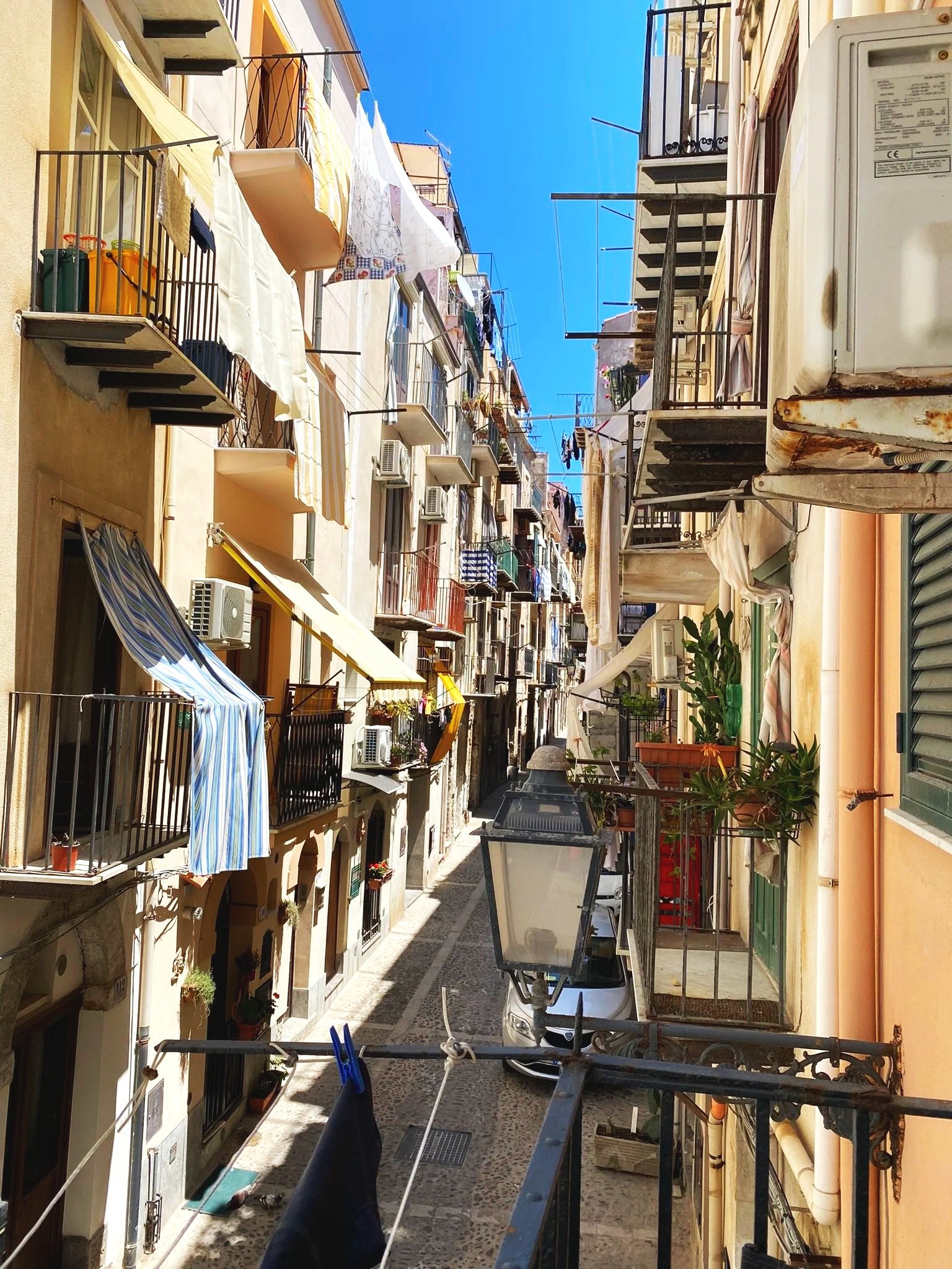 Cefalu, Sicily balconies