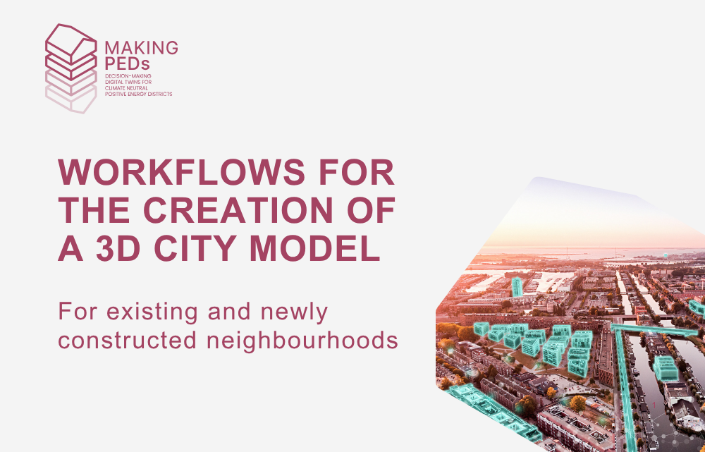 Workflows for 3D City Model Creation Released for Urban Digital Twins