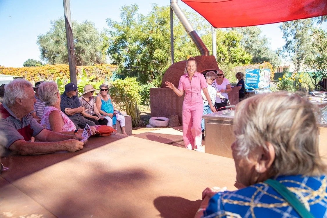 Celebrity Chef guest at Passion Of The Pilbara - Onslow Community Garden