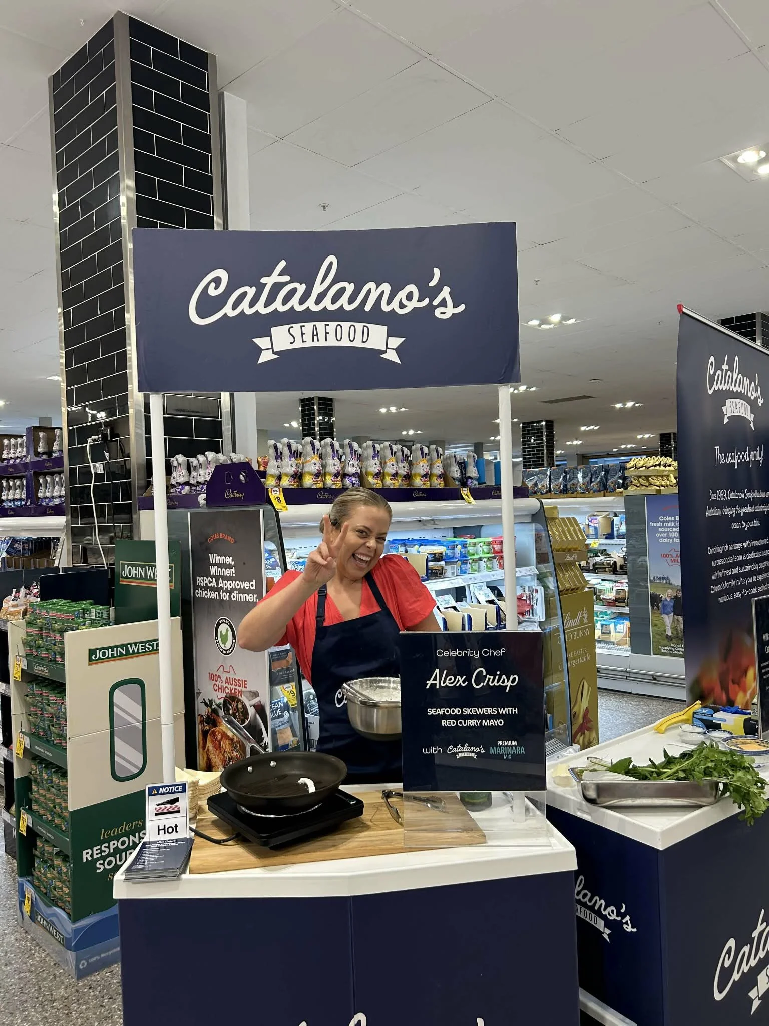 Catalanos Seafood - New Product 'In Store' Demonstration