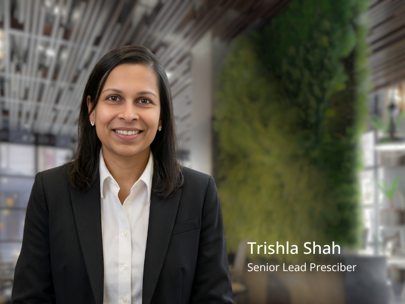 Trishla Shah Senior Lead Prescriber at My London Pharmacy