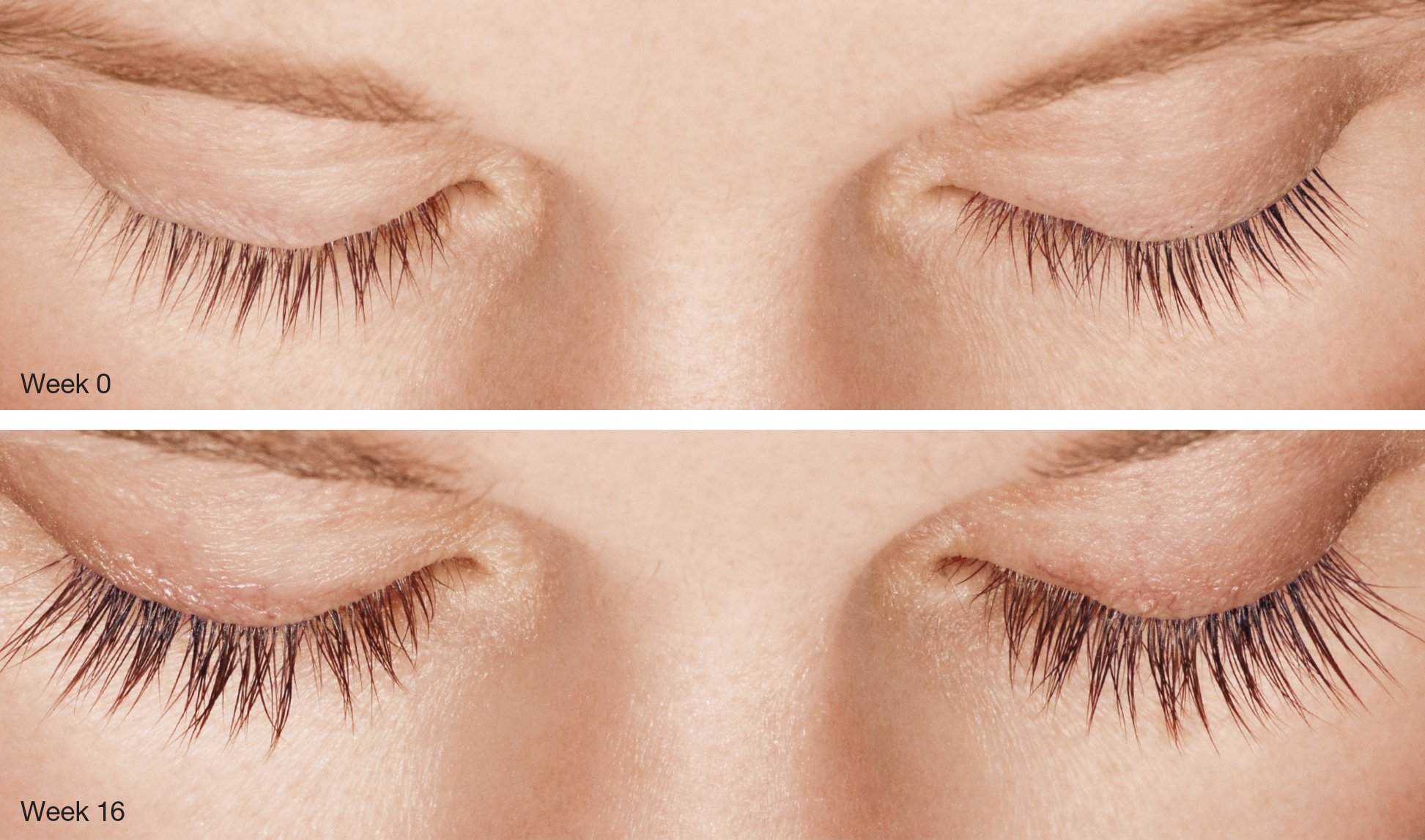 Medicated Lash Serum Effective results in 16 Weeks