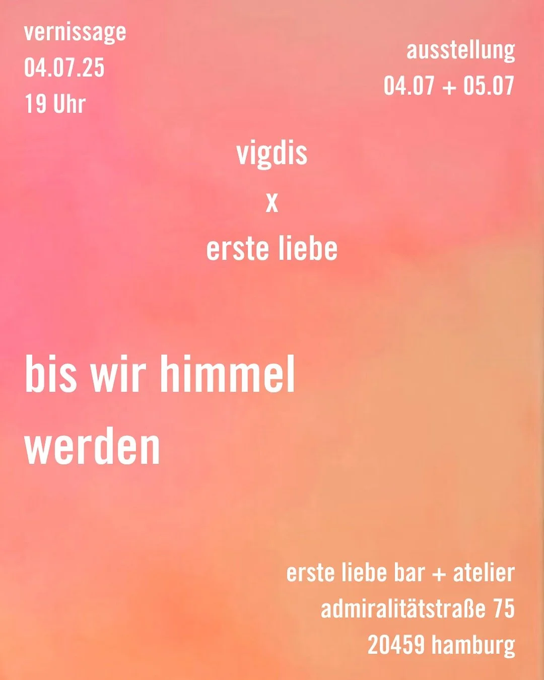 vernissage & exhibition by @vigdis____ 
you don‘t need tickets for the vernissage or exhibition – you‘re more than welcome to just come by and say hi. 
with flash day tattoos by @schams.club & beautiful flower arrangements