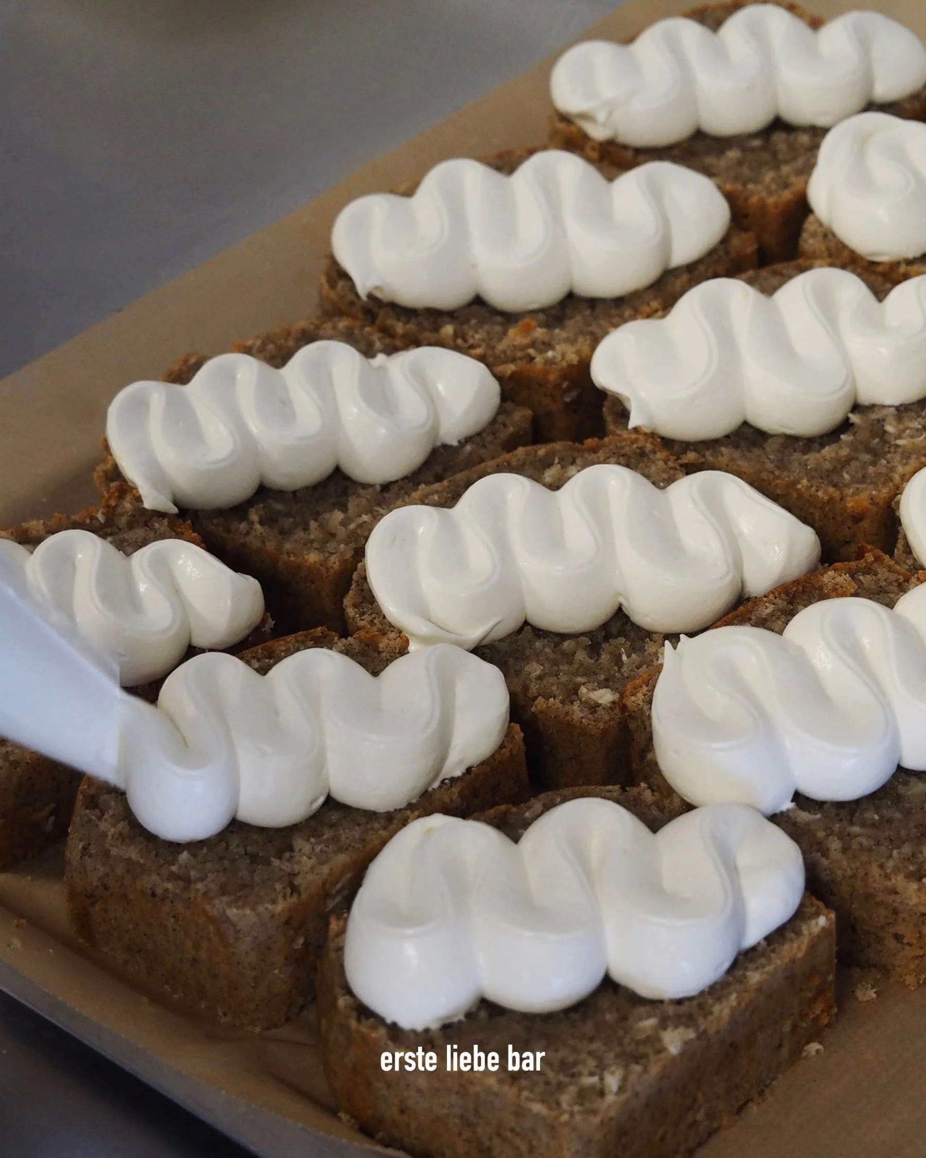 homemade special cakes, available every saturday.