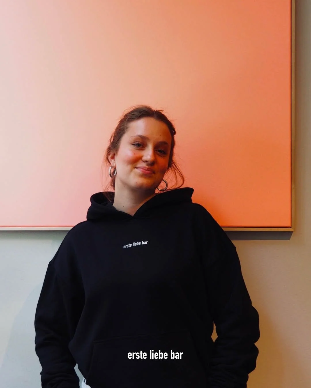 erste liebe merch, available online &amp; in store. visit our shop at ersteliebeshop.com

hoodie &amp; crewneck, worn by our team. 

shirts available in black &amp; white. 

crewneck, available in ice blue