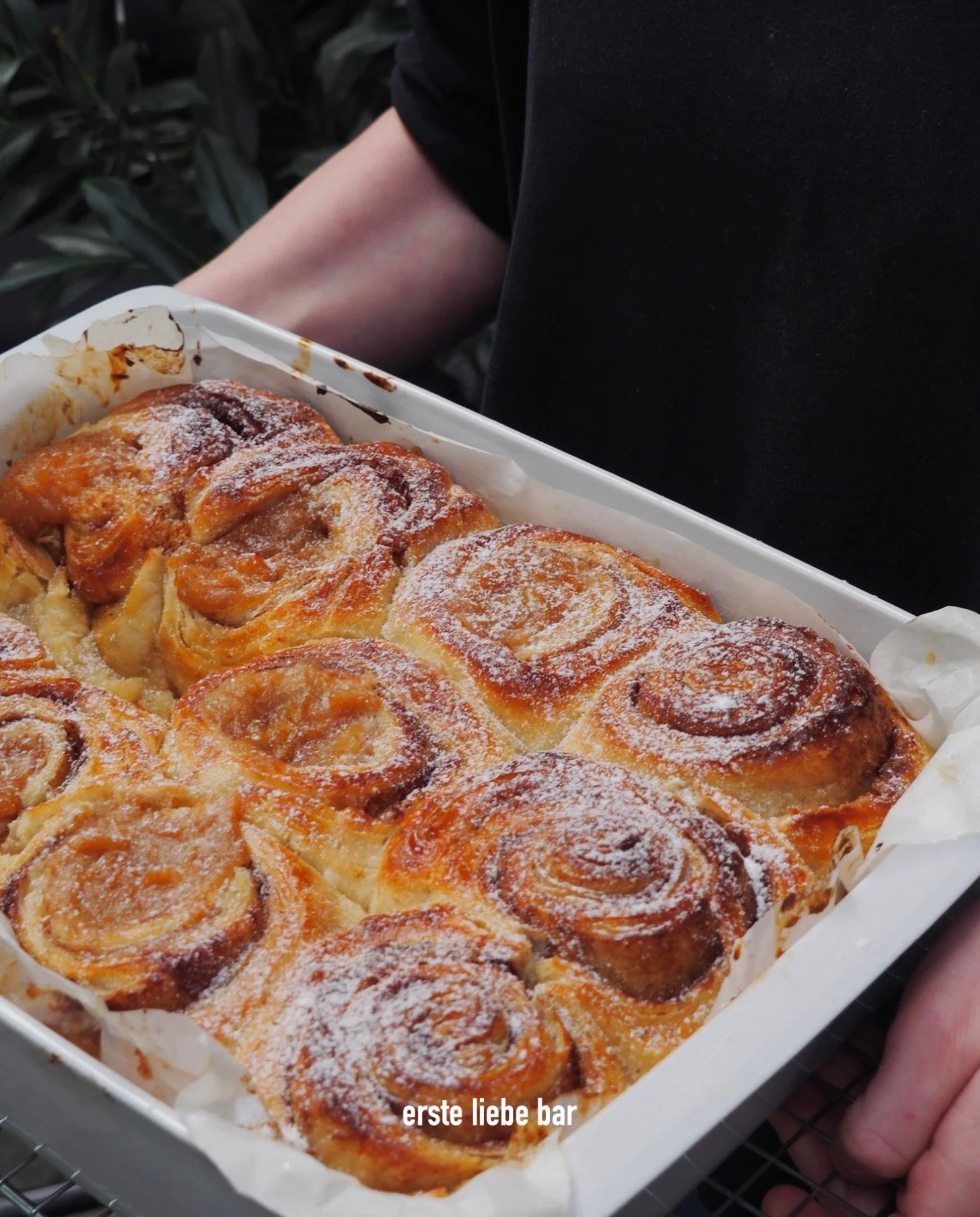fresh cinnamon rolls made from our dinkel dough &ndash; available every friday.