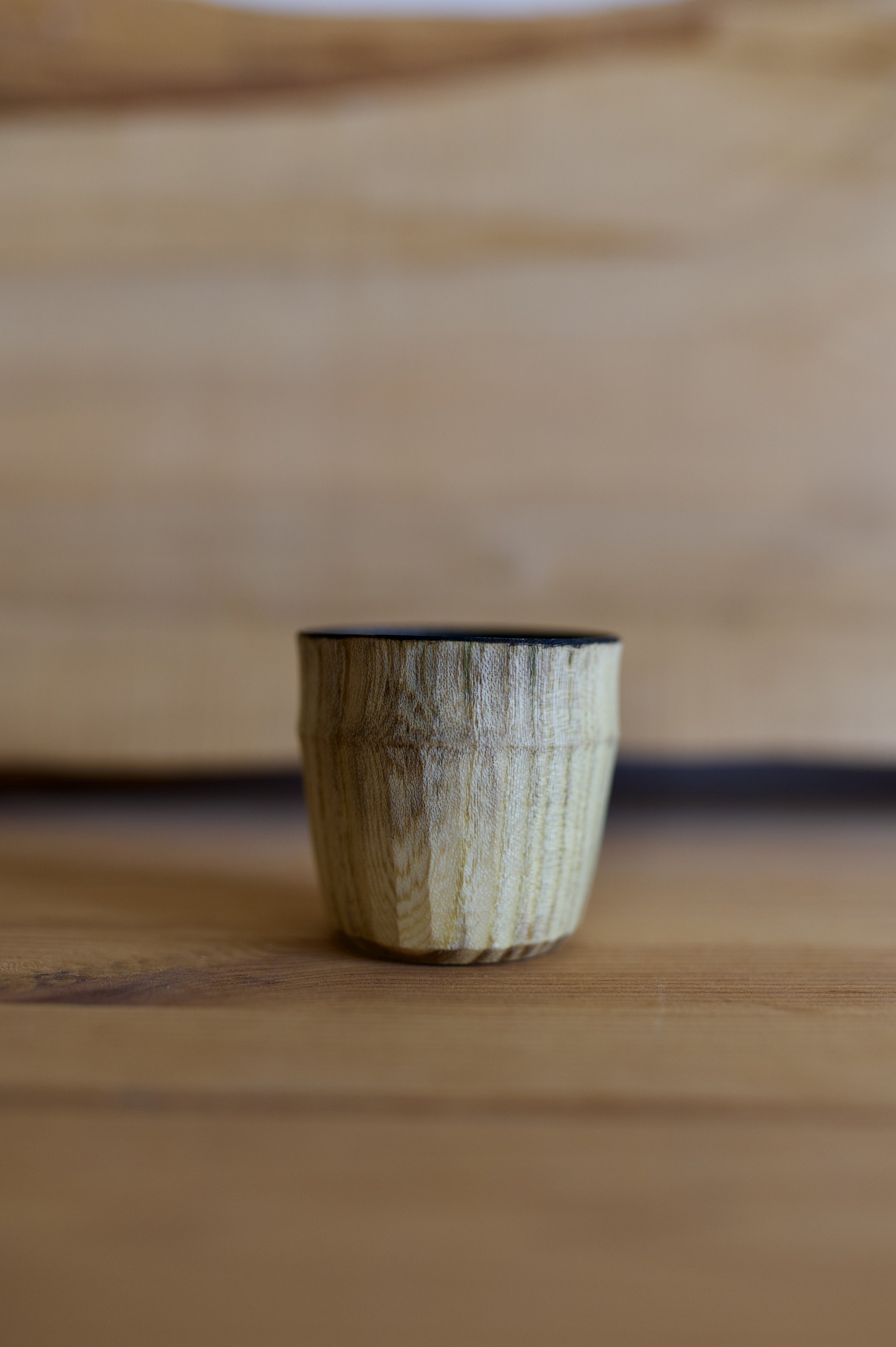 Lacquered Facets cup