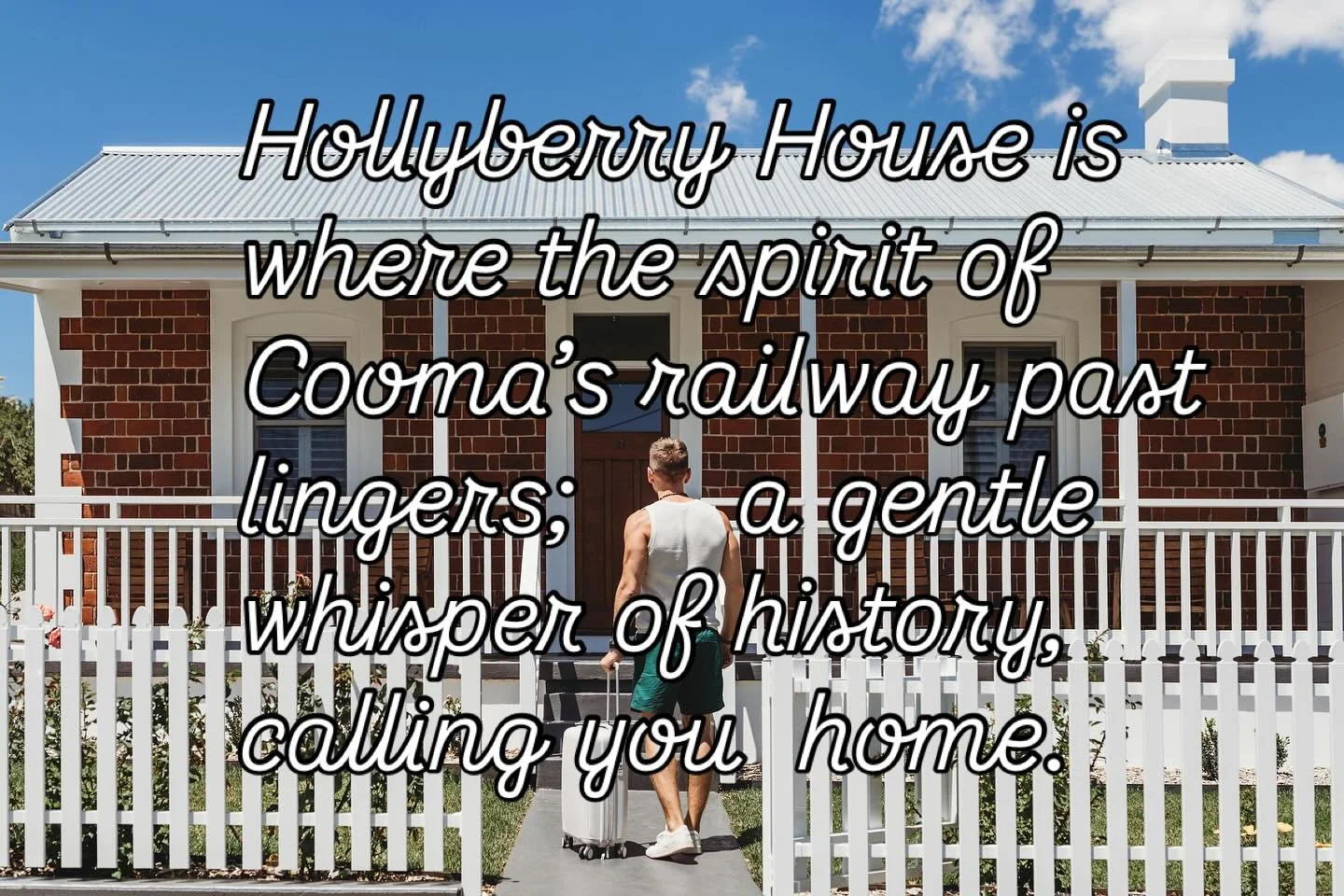Once part of Cooma&rsquo;s railway history, now a peaceful haven full of charm and character. We&rsquo;ve carefully restored this cottage to honour its past and welcome your future. 🏡✨
#hollyberryhousebnb #railwaycottage #restoredwithlove #cooma #co