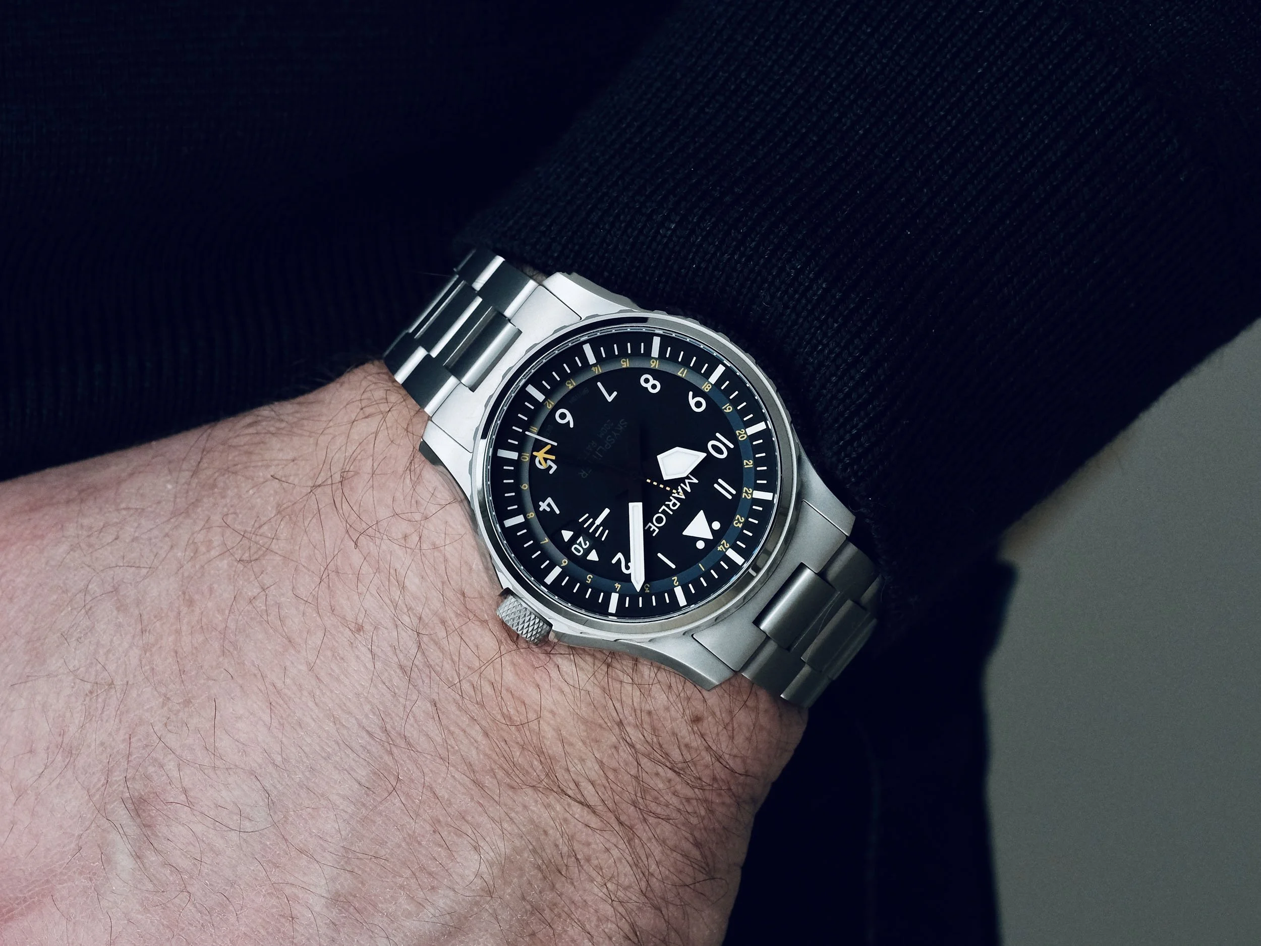 Marloe SkySplitter Jestream_Pilot Watch_Miyota 9075_Mainspring Watch Magazine_Review_Live Shots_56.jpg