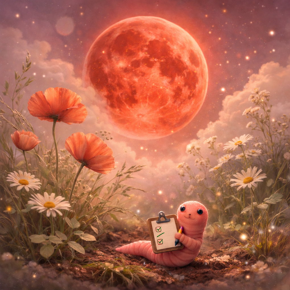 Blood Worm Moon in Virgo 2026