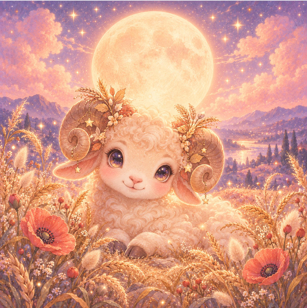 Harvest Moon in Aries 2026