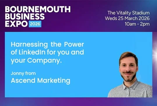 Speaking at Bournemouth Business Expo