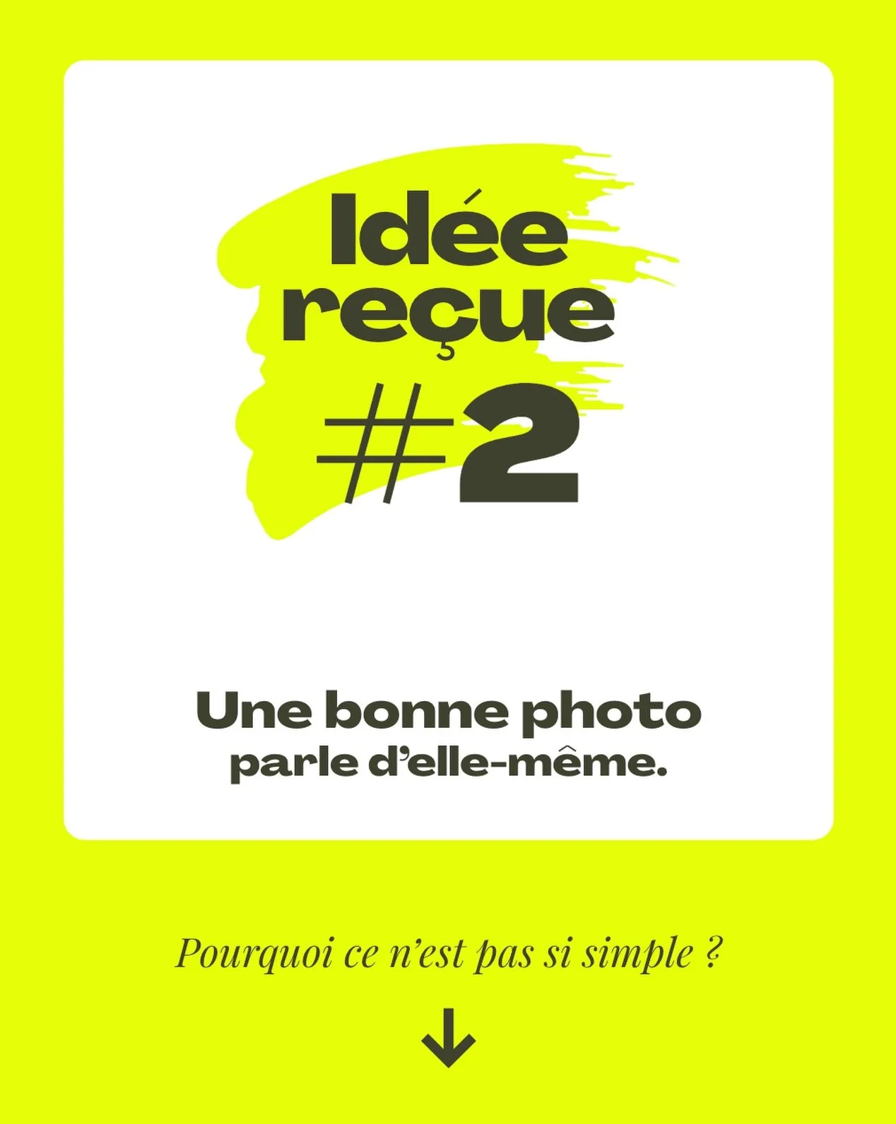 &ldquo;Une bonne photo parle d&rsquo;elle-m&ecirc;me.&rdquo; C&rsquo;est vrai&hellip; dans certains cas.
Mais d&egrave;s qu&rsquo;il s&rsquo;agit de repr&eacute;senter une activit&eacute;, un savoir-faire ou une marque, une image seule ne suffit pas.