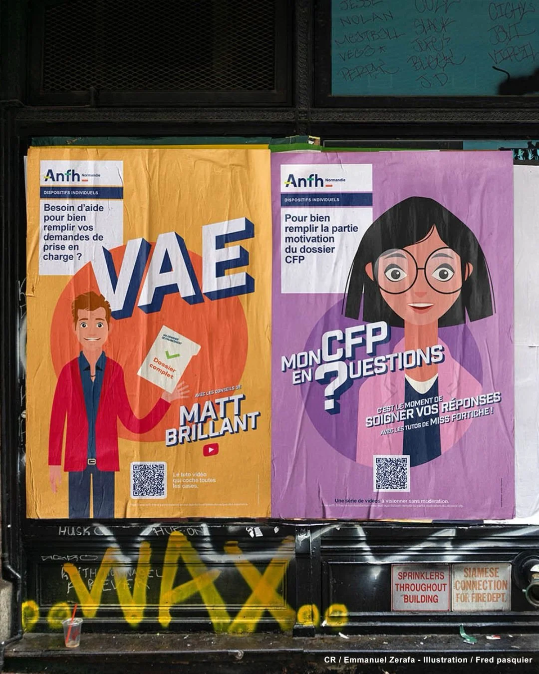 Voir son travail en grand dans la rue, &ccedil;a fait quelque chose.
Pas pour l&rsquo;ego.
Pour le sens.

Ces affiches ne sont pas juste &ldquo;jolies&rdquo;.
Elles font partie d&rsquo;une campagne officielle.
Elles informent.
Elles orientent.
Elles 