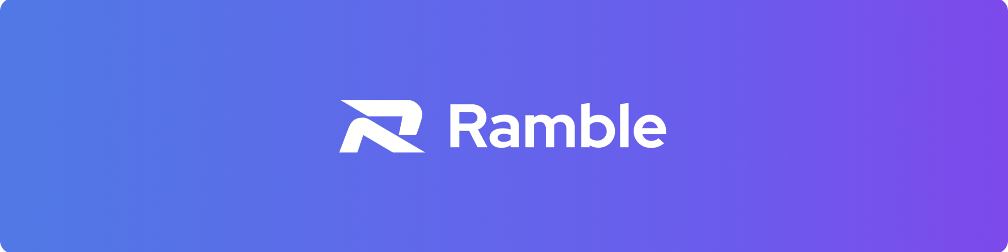 Ramble gamified marketing platform